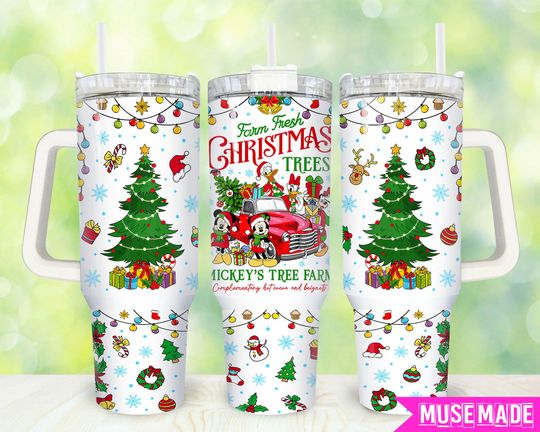 Discover Christmas Cartoon 40oz Tumbler , Merry Christmas Tumbler 40oz , Christmas 40oz Tumbler Wrap, Holiday 40oz Quencher Tumbler