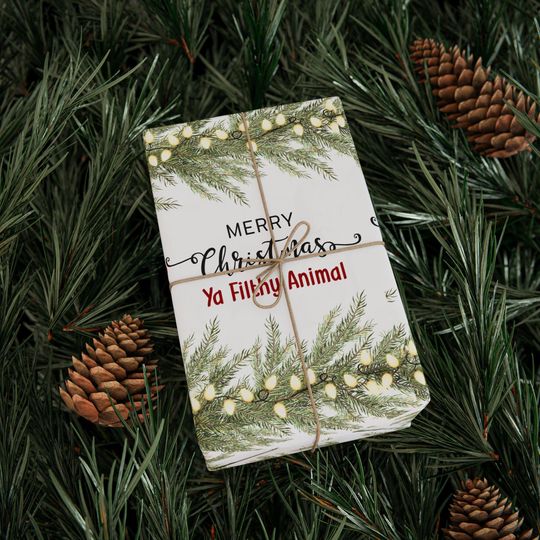 Home Alone Christmas Wrapping Paper - Funny Holiday Gift Wrap