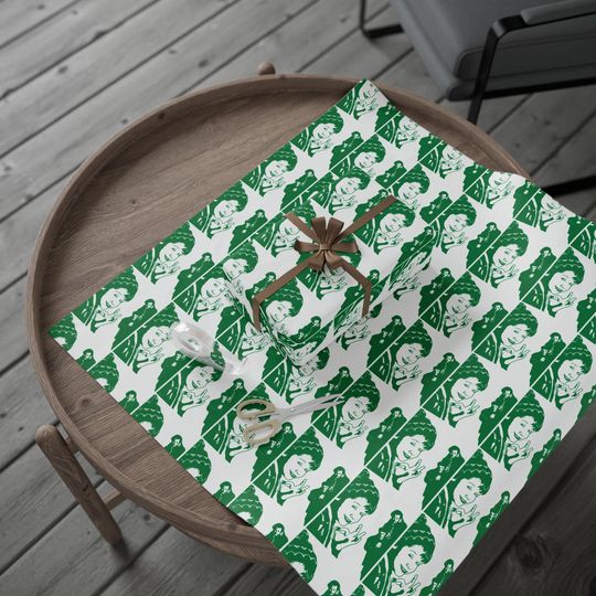 Funny Home Alone Christmas Wrapping Paper, Movie Gift Wrap