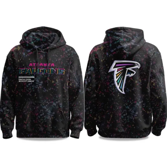 Discover 2025 Falcons Crucial Catch 3D Hoodie
