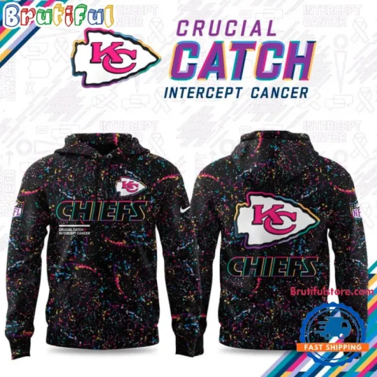 Discover Kansas City Chief Crucial Catch 2025 New Design 3D Hoodie