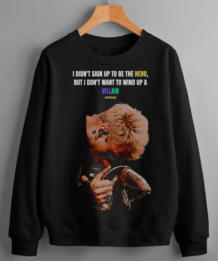 Discover Machine Gun Kelly Quote T-Shirt, Rapper Graphic Tee, Unisex Hip Hop Music Shirt, MGK Concert Fan Apparel