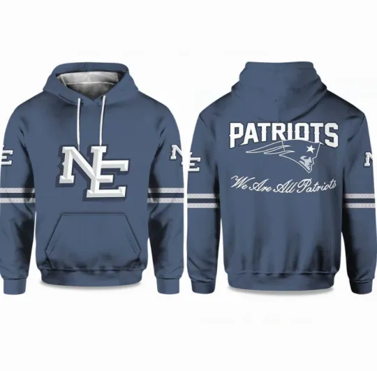 Discover Patriots Rivalries We Are All Patriots 3D Hoodie 2025