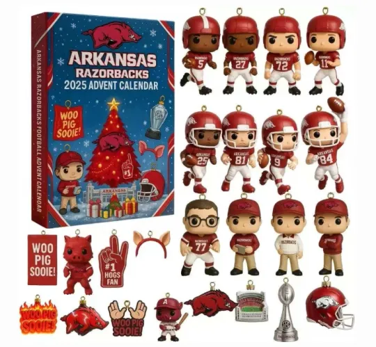 Discover Arkansas Advent Calendar 2D Gift For Christmas