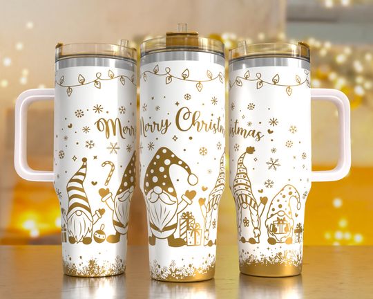 Discover Christmas 40oz Quencher Laser Tumbler Wrap/   Tumbler Design Sublimation Designs Downloads, 40oz Laser Engraving Wrap