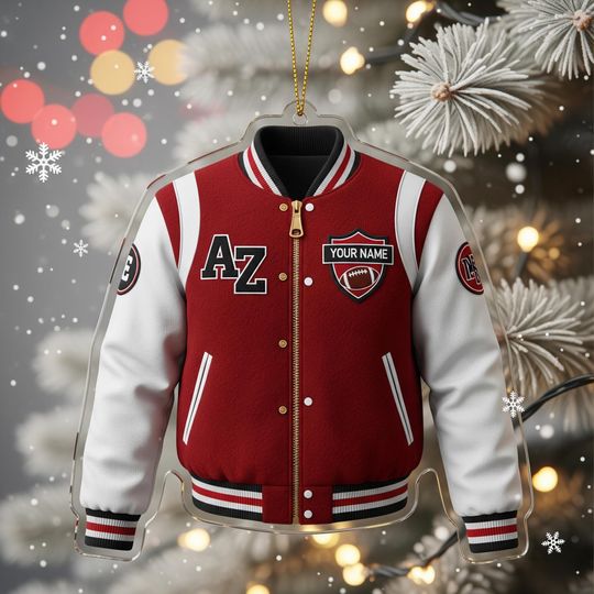 Discover Personalized Arizonna Football Christmas Ornament, Xmas Tree Decor, Gift for Football Fans, Sports Keepsake