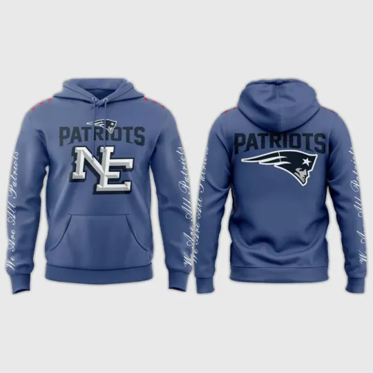 Discover 2025 We Are All Patriots Rivalry Nor Easter 3D Hoodie