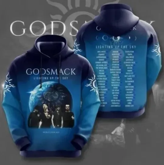 Discover Godsmack Music Band Tour 3D Hoodie