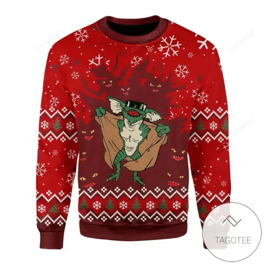 The Gremlins Is Coming Ugly Christmas Sweater