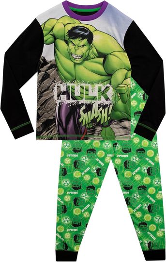 Discover Marvel Boys' The Incredible Hulk Pajamas