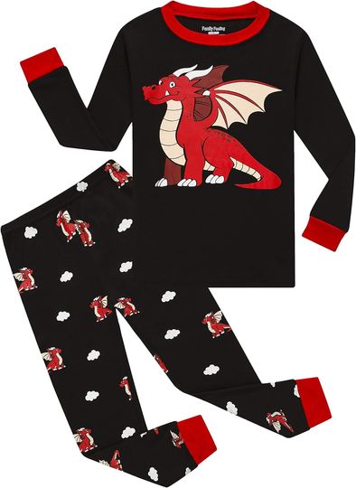 Family Feeling Kids & Toddler Boys 2-Piece Pajama Set