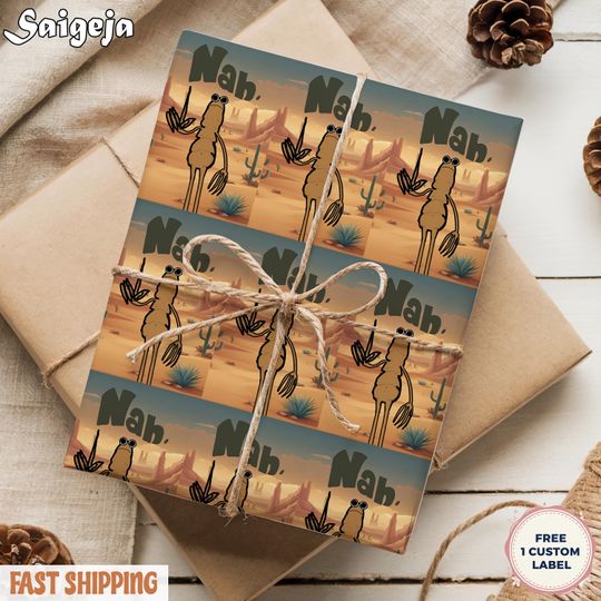 Discover Marcus The Worm Gift Wrapping Paper For Birthdays Or Christmas, Rigatoni Pasta VR Merch Present Wrapper, Viral Meme Xmas Gift Wrapping Paper