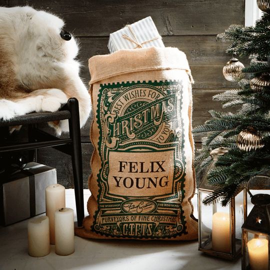 Discover The Cavendish Personalised Christmas Sack