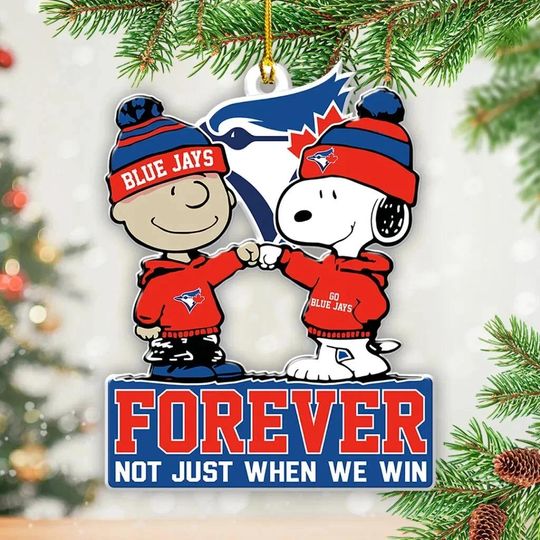 Discover Toronto city Blue Jay Custom Shape 2-sided Acrylic Ornament 2025