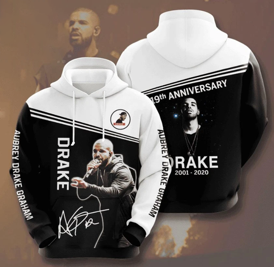 Drake Rap Hip Hop Graphic Hoodie 3D