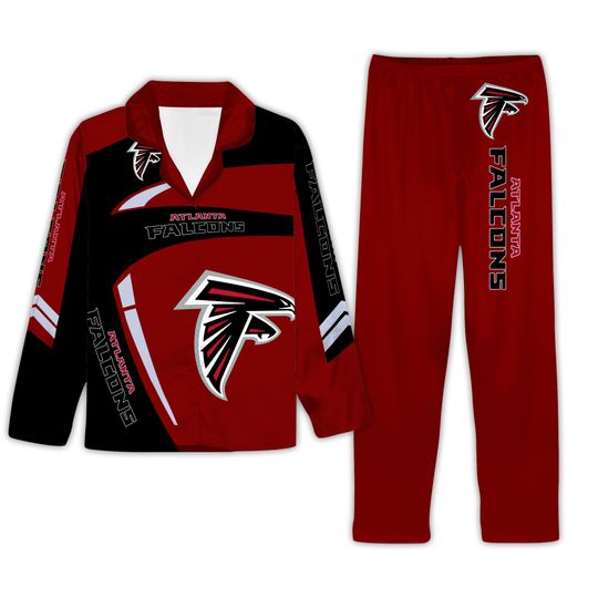 Atlanta Football Team Winter Season Pajamas Set