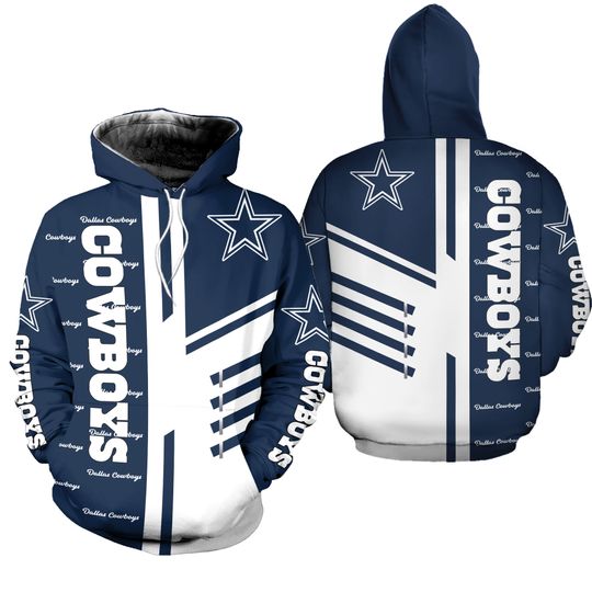 Dallas Cowboys 3D Hoddie