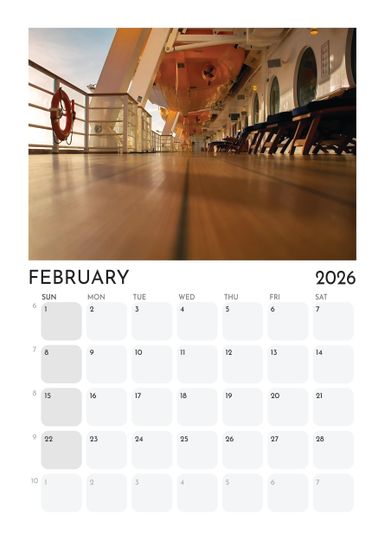 2026 Disney Cruise Line Calendar