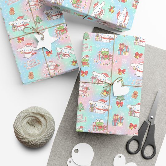 Discover Kawaii Christmas Gift Wrap Papers | Christmas Wrapping Paper