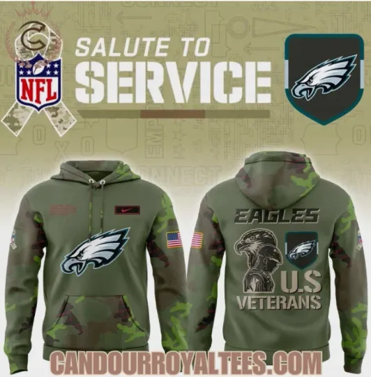 Discover E@gles Military Appreciation Legend 2025 3D Hoodie Gift For Chirstmas