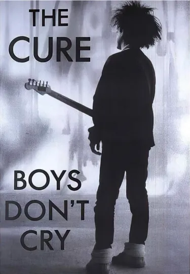 The Cure, A4 Poster Print, Boys Don't Cry, Robert Smith Music Stocking Filler