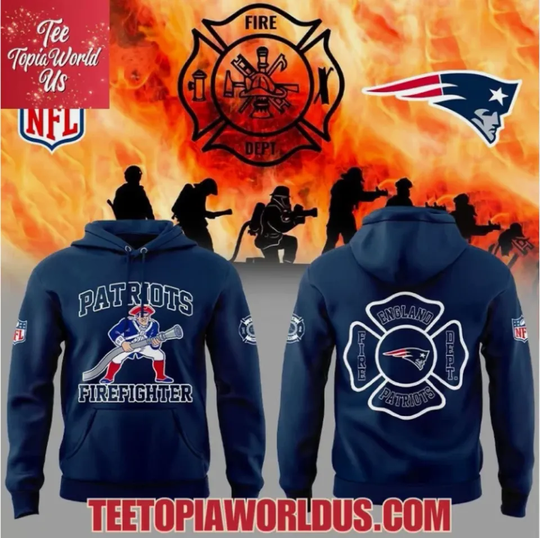 Patriots Firefighter Appreciation 2025 Hoodie 3D Gift For Chirstmas
