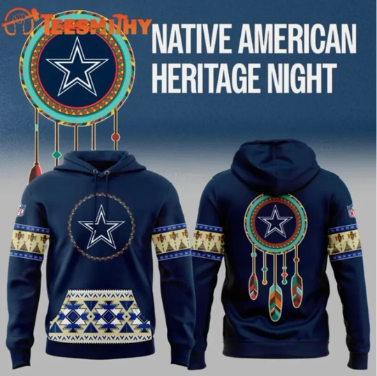 Cowboys Native American Heritage 3D Hoodie Gift For Christmas
