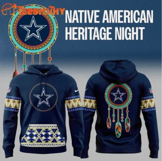 Discover Cowboys Native American Heritage 3D Hoodie Gift For Christmas