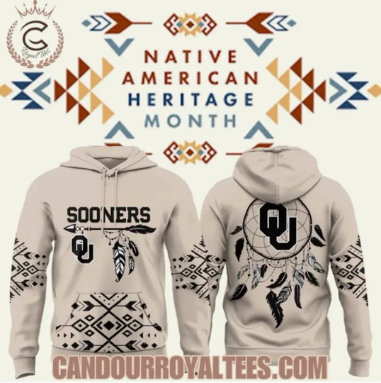Oklahoma X Native American Heritage Month 3D Hoodie Gift For Christmas