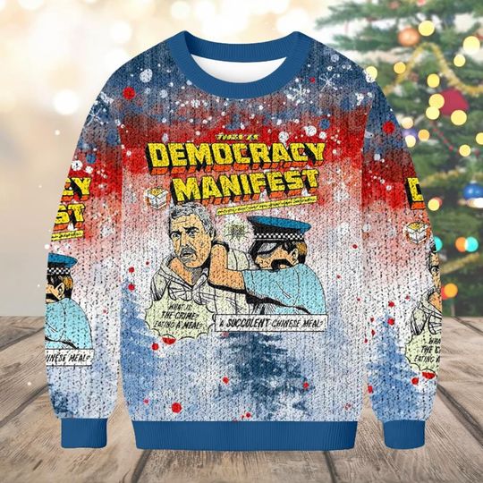 Succulent Chinese Meal Viral Quote Ugly Sweater, Funny Meme Graphic Holiday Sweatshirt, Unique Xmas Gift Idea