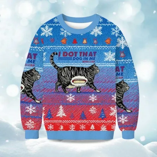 I Got That Dog In Me Christmas Ugly Sweater, Funny Holiday Party Jumper 2025