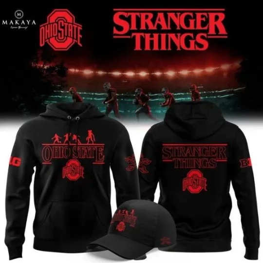 Discover Ohio State Buckeyes Upside Down 3D Hoodie 2025 NCAA Fan
