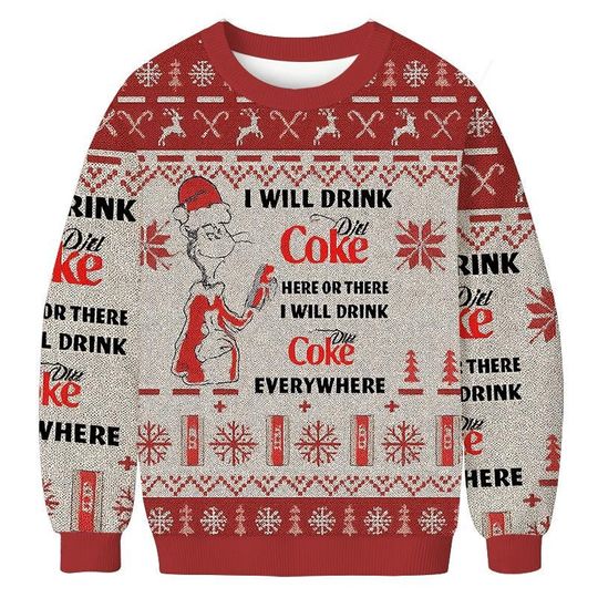 Discover I Will Drink Christmas Ugly Sweatshirt