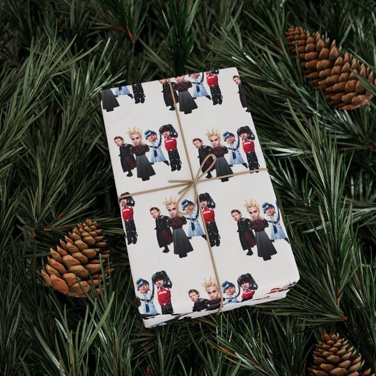 Discover 5sos wrapping paper, 5 seconds of summer christmas gift, funny wrapping paper, everyone's a star,