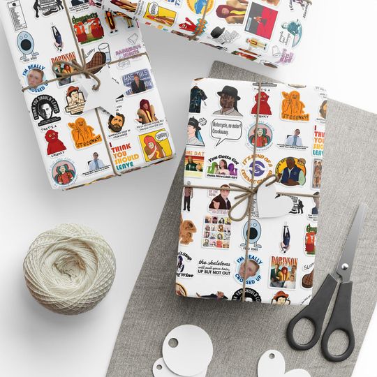 I Think You Should Leave Wrapping paper Tim Robinson ITYSL Gift Paper