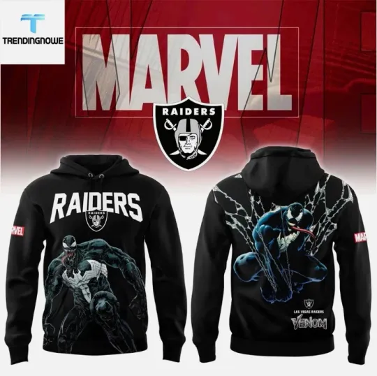 Raiders Venom Limited Edition 3D Hoodie 2025 Unisex Gift For Chirstmas