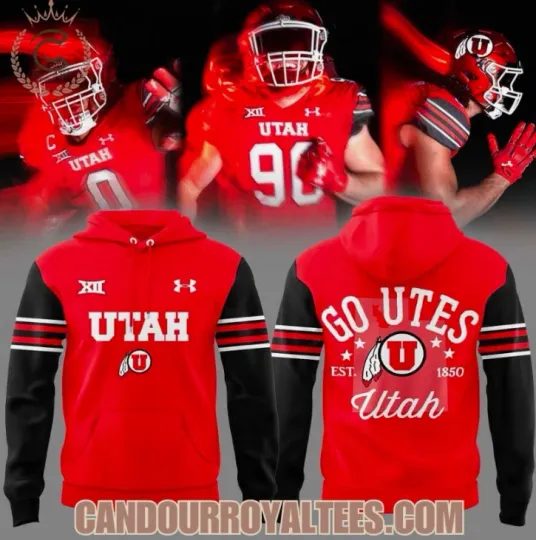 Discover Utah All Red Everything 3D All Over Printed Hoodie Gift For Christmas