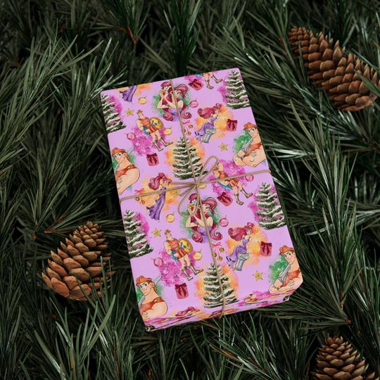 Discover Hercules Christmas Wrapping Paper