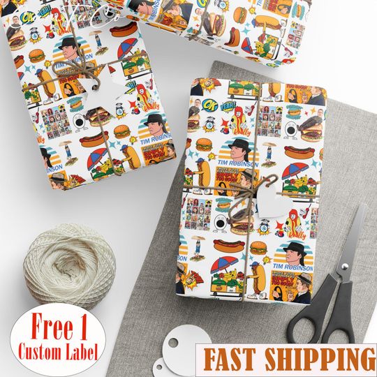 Funny ITYSL Sketch Comedy Wrapping Paper, Meme Gift Wrap Inspired by Tims Show, Silly Comedy Wrap for Fans, Christmas Wrapping Paper