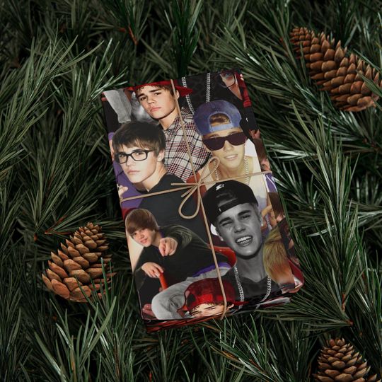 Discover Bieber Wrapping Paper