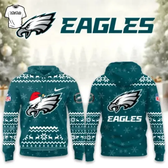 Discover Philadelphia Football Team Christmas Special Edition 3D Hoodie