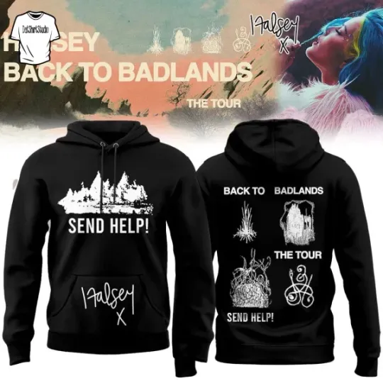 Back to Badlands Tour Inspired 3D Graphic Hoodie Limited Edition