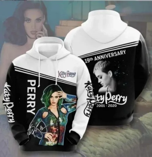 Discover Katy Perry Anniversary 3D Pullover Hoodie