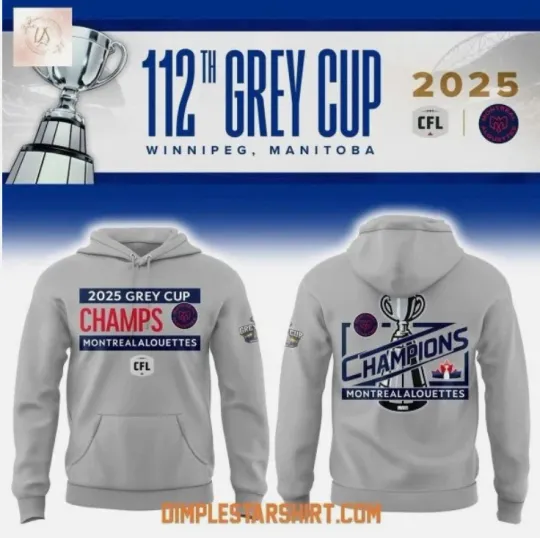 Discover Montreal Grey Cup Champions 3D Hoodie Gift For Christmas
