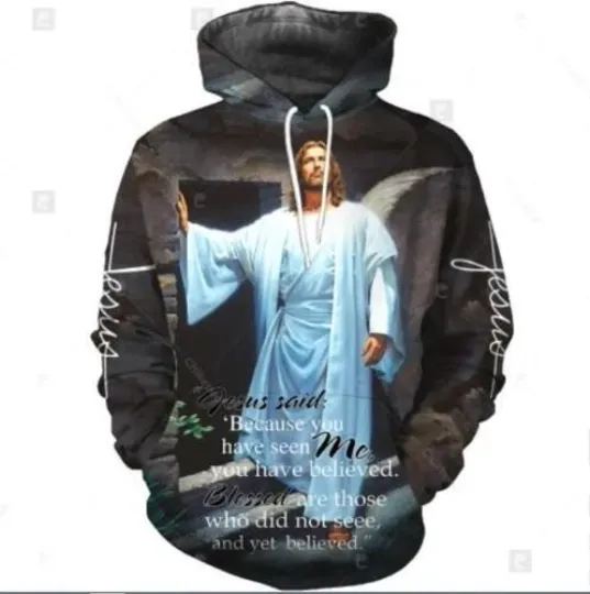 Discover Jesus God 3D All Over Printed hoodie 3D GLC055082