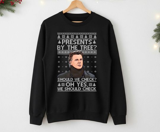Discover Steve McManaman Christmas Sweatshirt, We'll Have A Look Funny Football Xmas Sweater, Ugly Presents Under The Tree Printed Jumper, Xmas Gifts