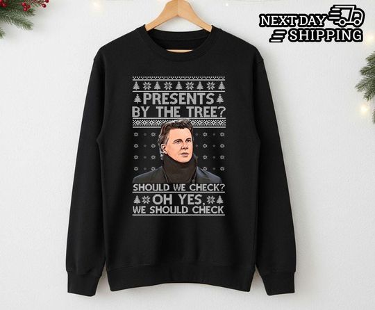 Discover Steve McManaman Football Legend Sweatshirt, Ugly Christmas We Should Check Printed Sweater, Funny Soccer Lovers Jumpers, Xmas Gift for Him