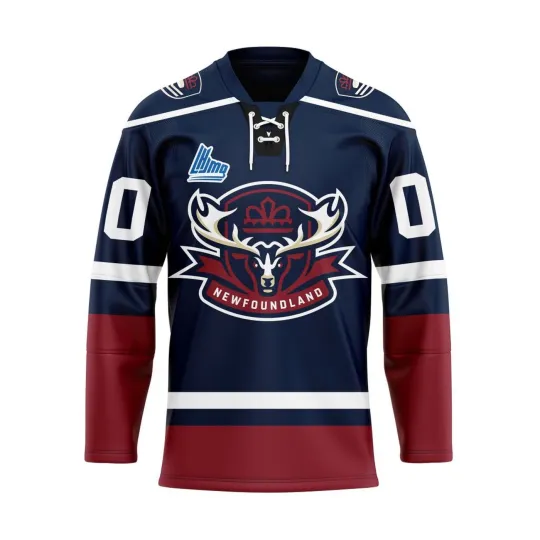 Discover Newfoundland Regiment Personalized 2025/26 Home Lace Hockey Shirt Fan Gear