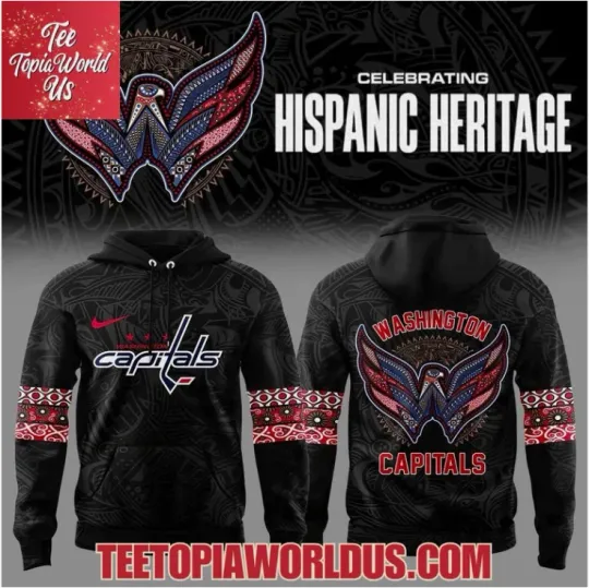 Discover Capitals Celebrate Hispanic Heritage Hoodie 3D Gift For Christmas