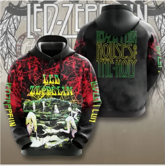 Discover LED ZPELIN 3D Hoodie AOP